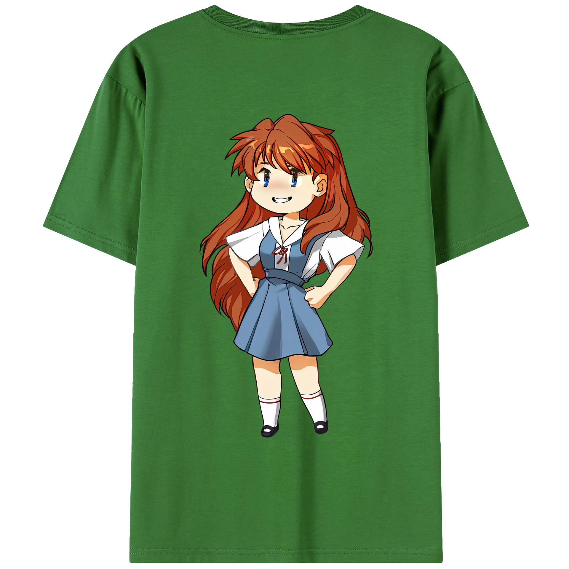 （画像用） EVA 新世紀エヴァンゲリオン レディース半袖Tシャツ(バックプリント)